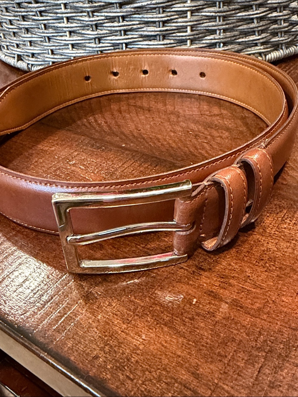 Nordstrom Brown Leather Men's Belt